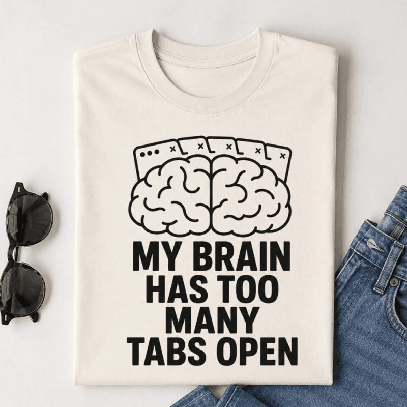 Too Many Tabs T-Shirt