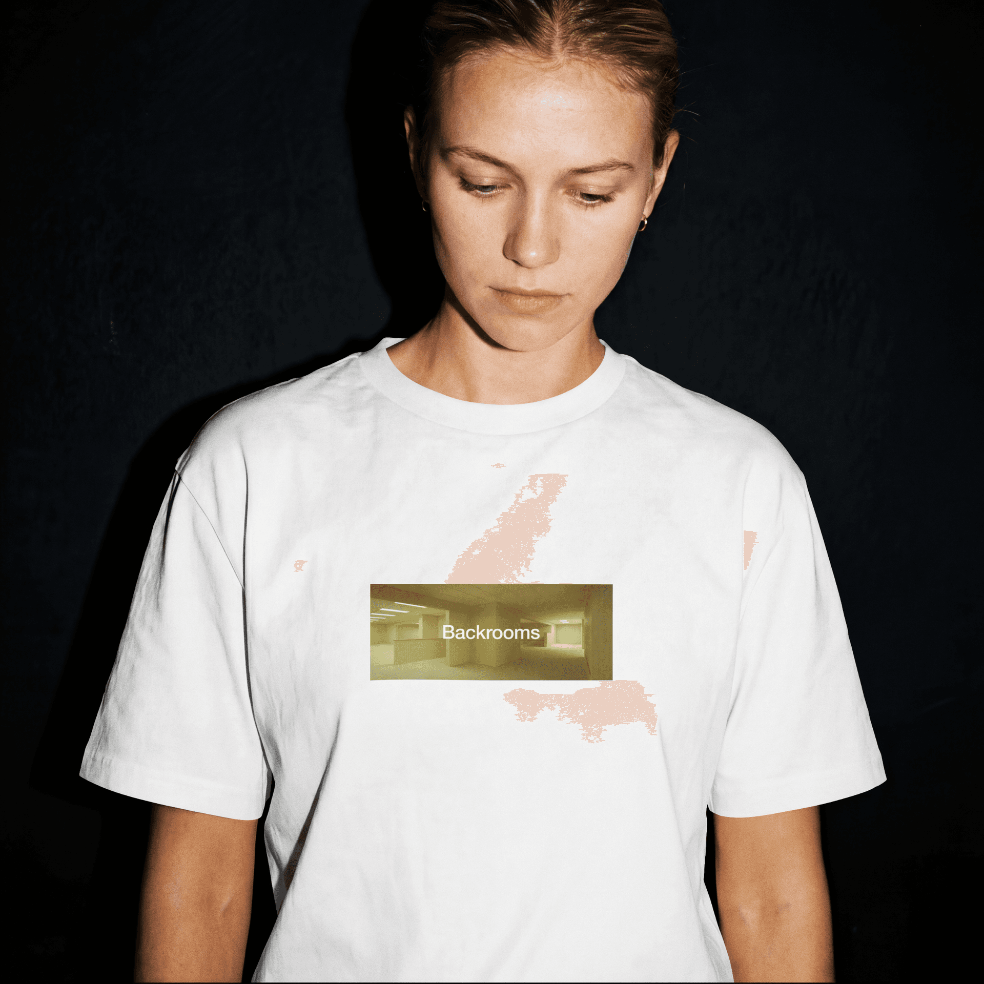 Panoramic Backrooms T-shirt — image 2 of 3